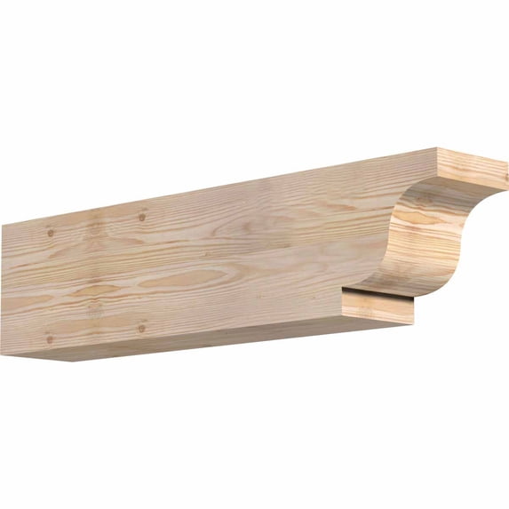 5 1/2"W x 8"H x 32"L Newport Smooth Rafter Tail, Douglas Fir