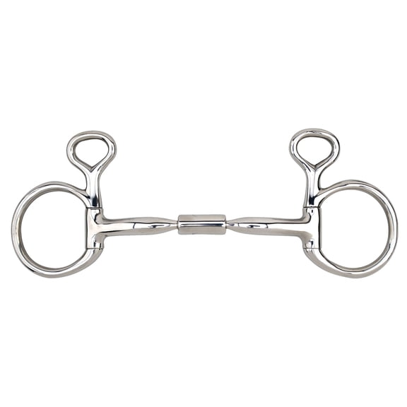 5 1/2 in Myler Horse Bit Medium Baucher Comfort Snaffle Wide Barrel