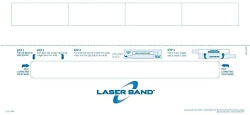 5-1/2" x 11" Adult Band with 4 Labels Carton of 1000