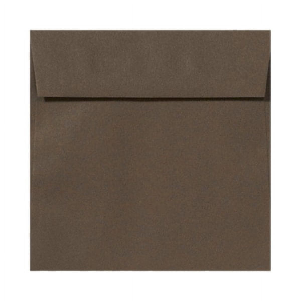 5 1/2 x 5 1/2 Square Envelopes - Chocolate (50 Qty.) - Walmart.com