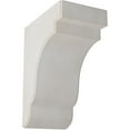 thumbnail image 1 of 5 1/4"W x 8 1/2"D x 11"H Bedford Wood Vintage Decor Bracket, Chalk Dust White, 1 of 6
