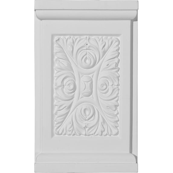 5 1/4"W x 8 5/8"H x 1 1/4"P Medway Plinth Block