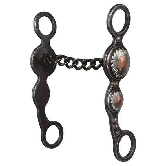 5 1/4 in Mouth Professionals Choice Horse Bit Chain Sunflower