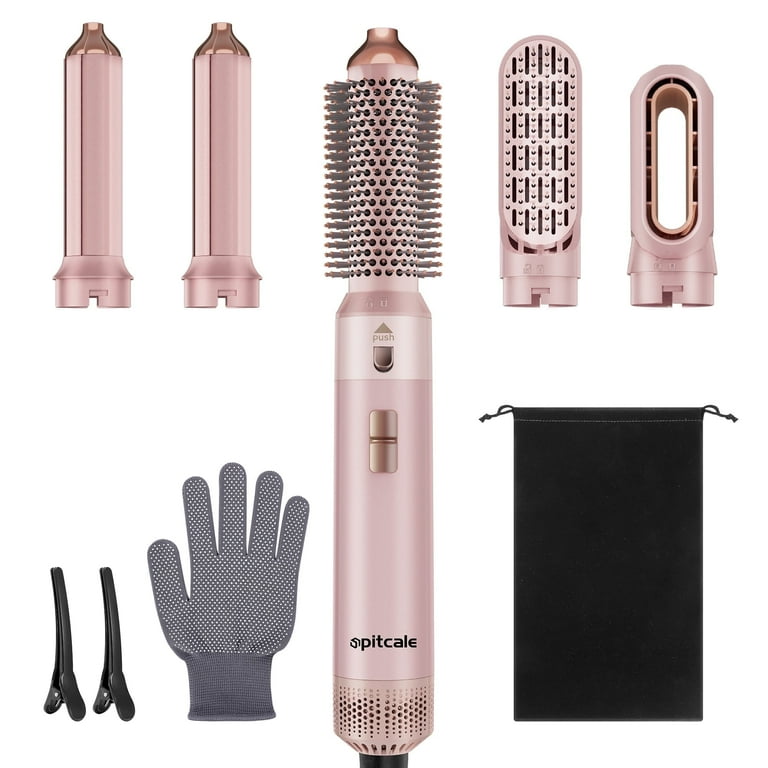 IXCE 5-in-1 Curling Iron Set: Automatic Curling Iron (Ceramic