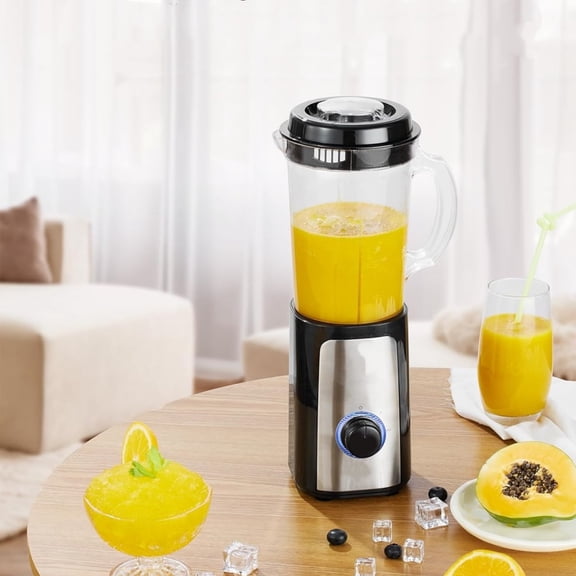 5 in 1 Blender and Food Processor Combo for Kitchen, Small Electric Food Chopper for Meat and Vegetable, 350W High Speed Blenders with 2 Speeds and Pulse for Smoothies and Shakes