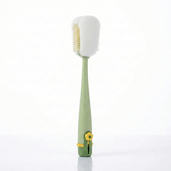 5 in 1 Bottle Lid Gap Cleaning Brush Set, Multifunctional Cup Cleaner for Baby Bottles, Drinking Cups & Straws, Modular & Detachable Design with Long Handle, Easy Rinsing