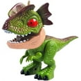 thumbnail image 1 of 5 in 1 Dinosaur Stationery Set, Dinosaur-Themed Stationery Funny Toy, Includes Eraser Ruler Pencil Sharpener Staple, Stationary Supplies, Dinosaur Model Toy, 1 of 3
