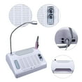 thumbnail image 1 of 5 in 1 Nail Dust Collector with Drill, Multifunctional Electric Nail Drill Machine with Dust Collector LED Desk Lamp Hand Rest Pillow for Acrylic Nails for Nails Salon & Home Manicure, 1 of 6