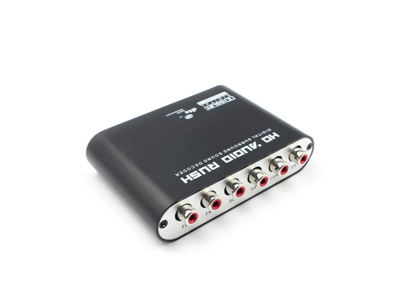 5.1 Rush Digital Sound Decoder DTS / AC3 Dolby SPDIF Input to channel ...