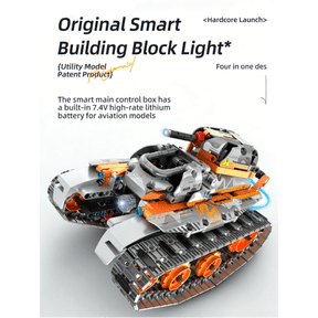 5 in 1 STEM Remote Control Building Kit, 392Pcs Blocks Erector Projects Set Toys for Kids Age 8-12, Build a Tank/Robot/AVT DIY Science Educate 6 7 9 10 11 Years Old for Boys & Girls Gift Ideas