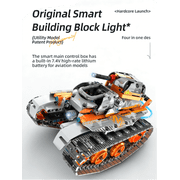 5 in 1 STEM Remote Control Building Kit, 392Pcs Blocks Erector Projects Set Toys for Kids Age 8-12, Build a Tank/Robot/AVT DIY Science Educate 6 7 9 10 11 Years Old for Boys & Girls Gift Ideas
