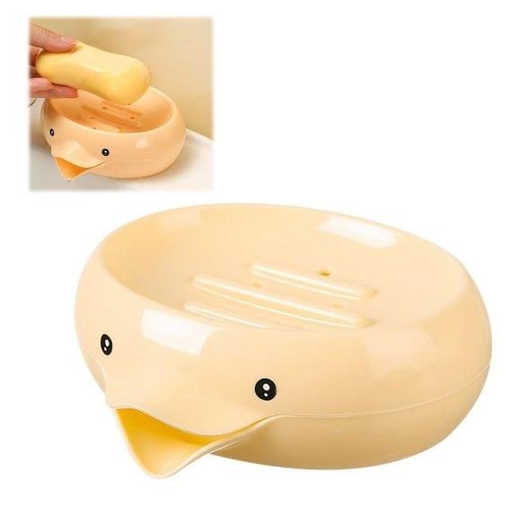 Under $5 1*Soap Box,Soap Box Sink Soap Box Storage Box Orange,Ceramic Soap Dish with Drain Hole Shape Cute Shower Soap Rack Soap Dish Decoration Bathroom Kitchen Cute Shelving