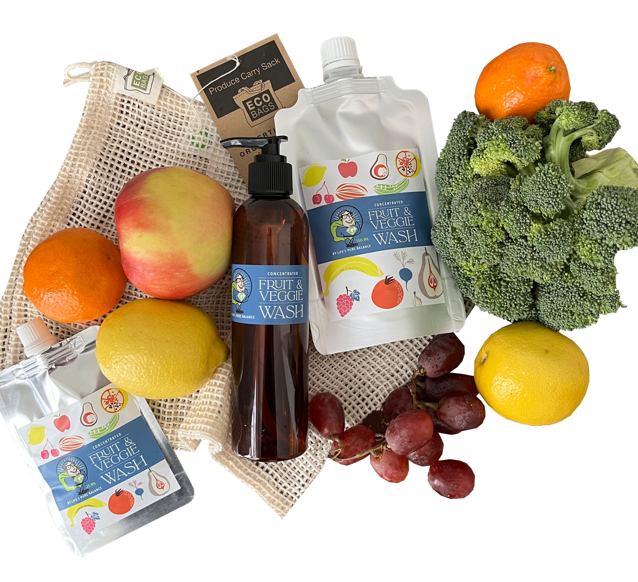 Gift Pack Concentrated Fruit and Veggie Wash