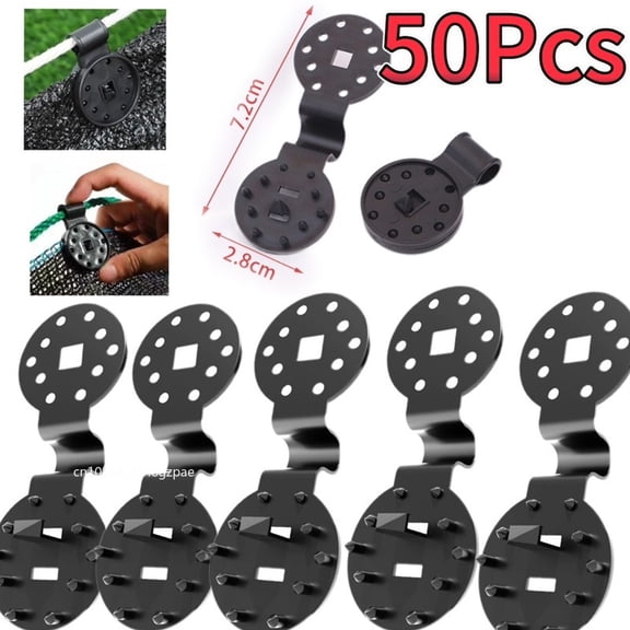 5/10/100pcs Heavy Duty Lock Grip Plastic Clips Greenhouse Shade Cloth Fix Clamp Tarp Clips Fence Fabric Clips for Garden Netting