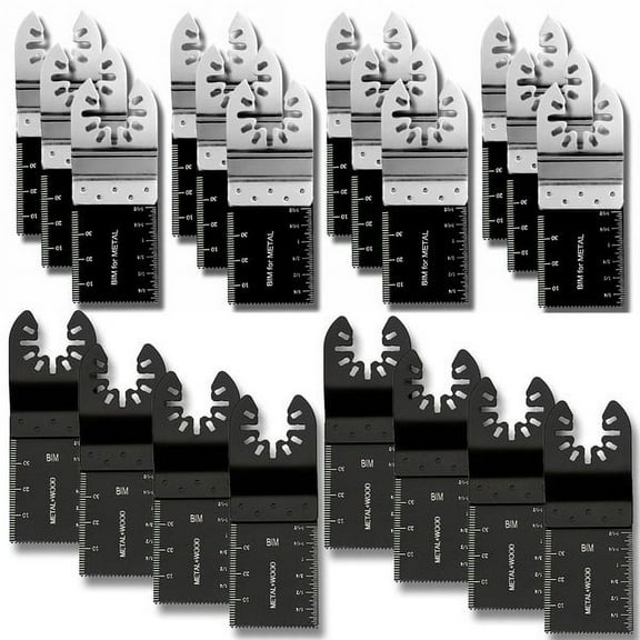 5/10/12/20Pcs Bi-metal/Mix Saw Blades Oscillating Multi Tool for Fein Multimaster Dremel Makita Bosch
