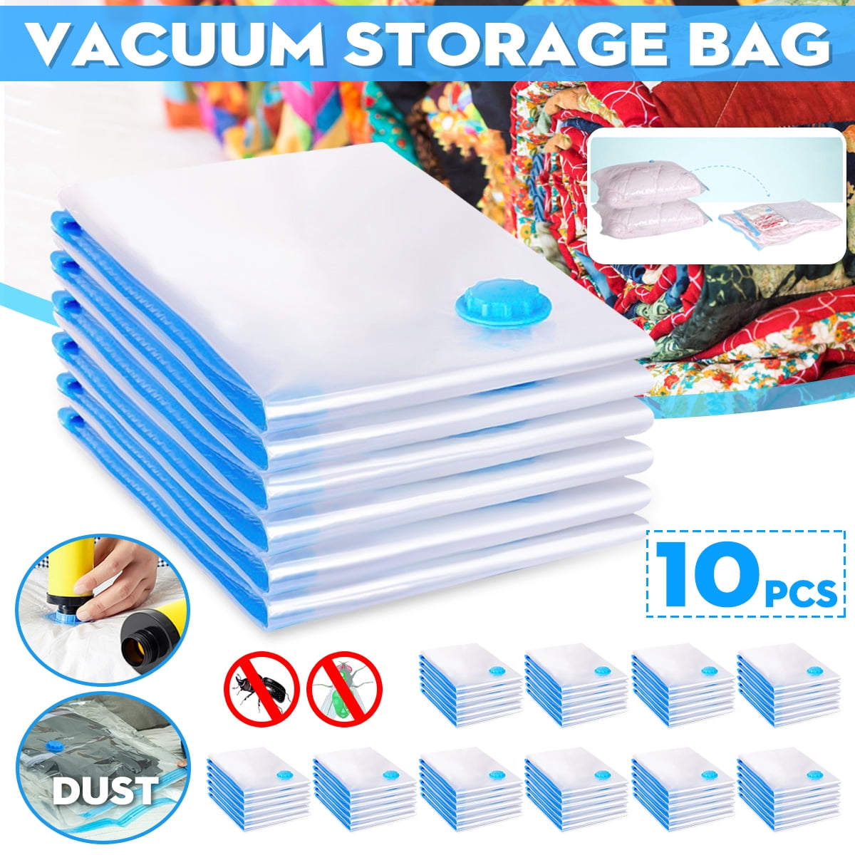 5 Pcs Space Saver Vacuum Storage Bags, Vacuum Sealer Bags with