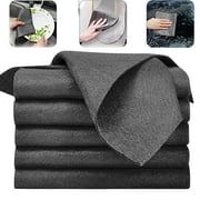 5/10/15 PCS Thickened Magic Cleaning Cloth,Streak-Free Microfiber, 8x Absorption Lint-Resistant Reusable for Car/Glass/Mirror