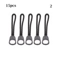 thumbnail image 1 of 5/10/15pcs Hot Bags Clip Buckle Outdoor tools Zip Puller Replacement Ends Lock Zips Zipper Pull Cord Rope Pullers 15PCS STYLE 2, 1 of 8