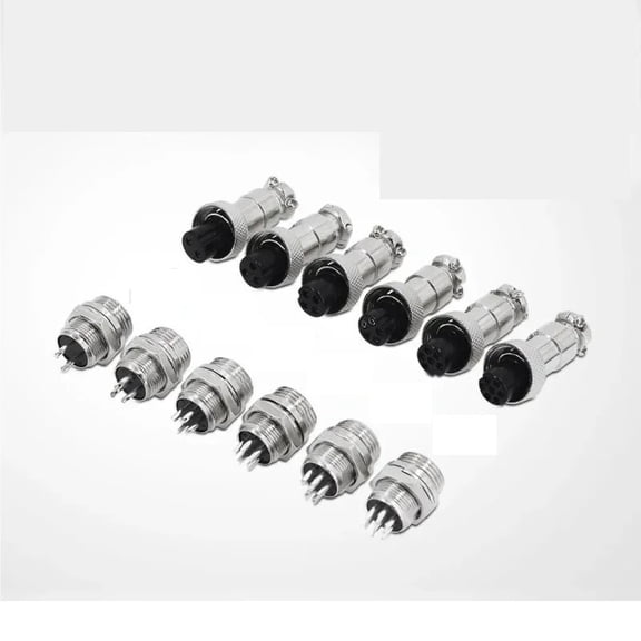 5/10/20 Sets of GX12 GX16 GX20 2 - 15 Pin Waterproof Circular Aviation Plug Sockets, a Choice of Quality