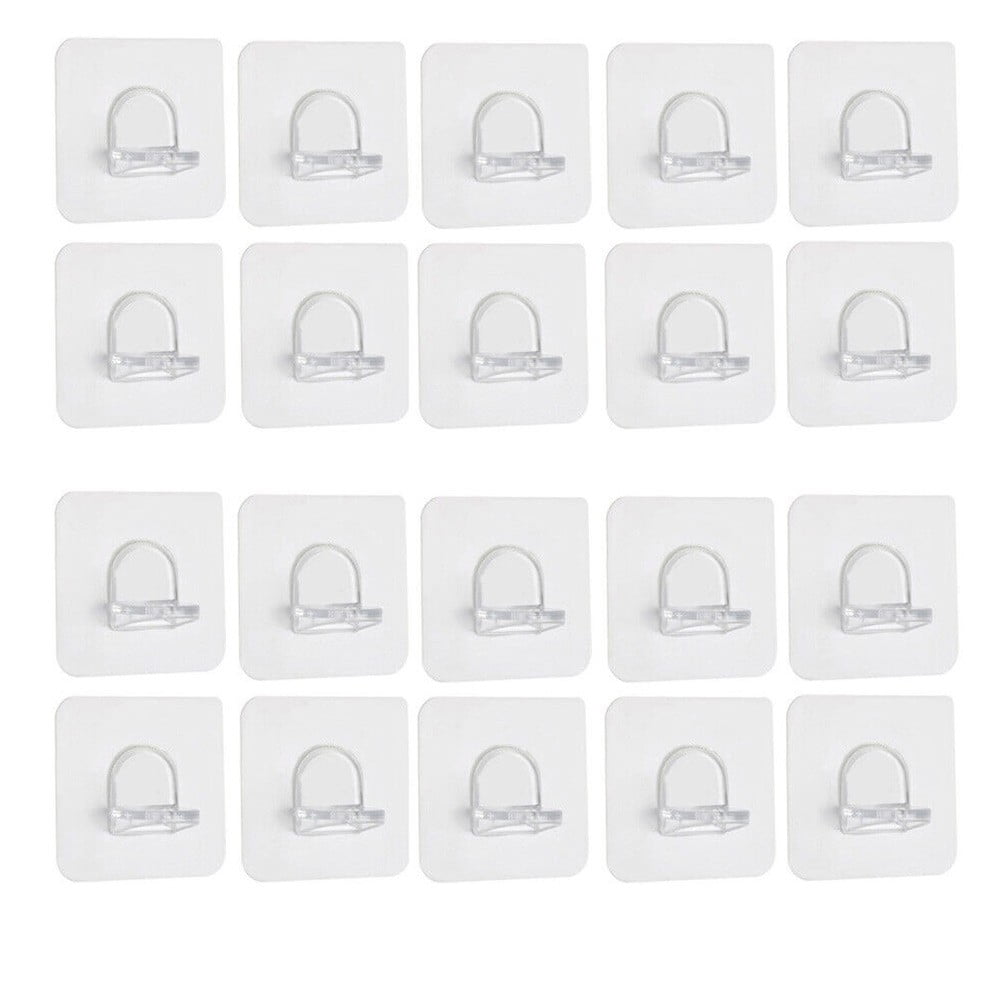 5/10/20PCS Shelf Support Self Adhesive Bracket Wardrobe Cabinet Shelves ...