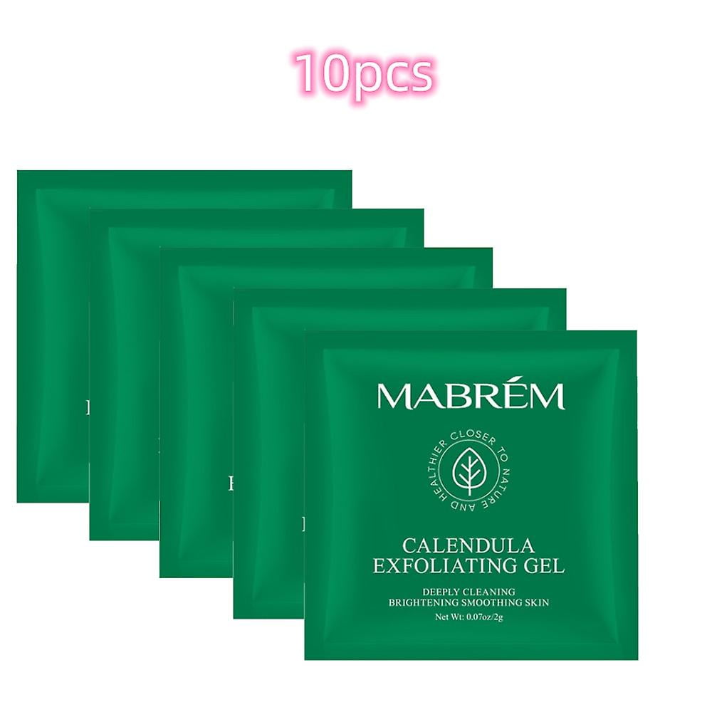 5/10/20pcs Calendula Exfoliating Gel Clean Pores Facial Scrub Blackhead Whitening