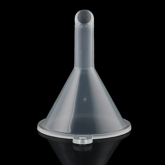 5/10/30 Pcs Plastic Transparent Mini Funnels For Perfume Essential Oil Liquid Bottle Small Lab Funnel