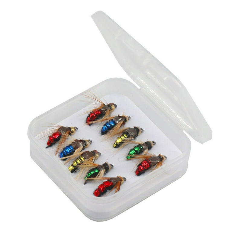 5/10/40pc Fly hooks Flies Insect Lures Bait Fly Fishing Decoy Bait Fish hook