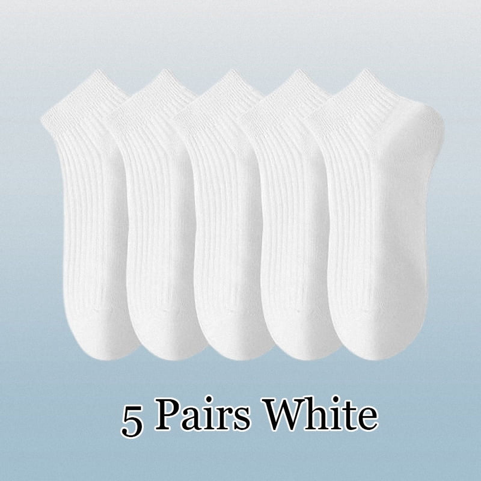 Men's Performance Ankle Socks 6-Pack - Cushioned, Moisture-Wicking For Running & Sports