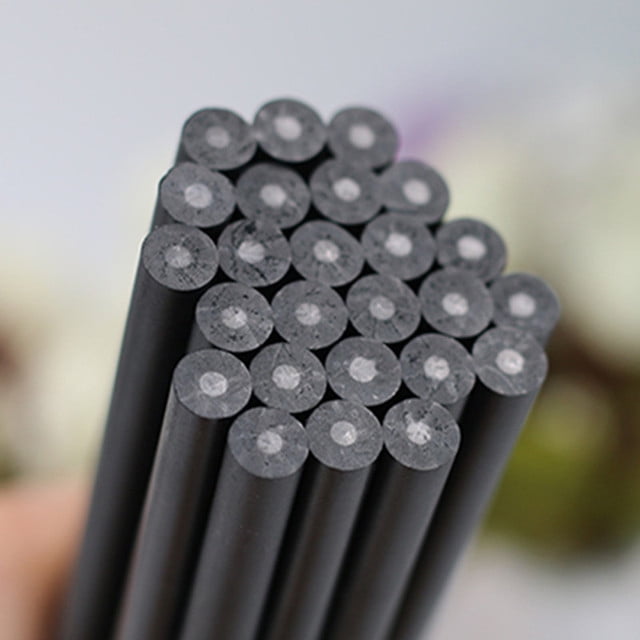 5/10 Pcs Professional pencil sketch HB round bar matte black resin ...