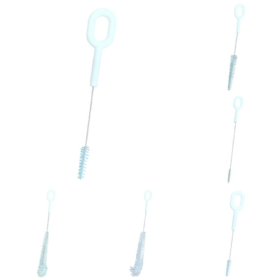 5-10PC Bottle Brush Set Long Straw and Pipe Cleaning Nylon Brushes Cleaner Kit for Reusable Straws, Tumblers, Water Bottles, Narrow Neck Bottles, Cups and Tube Cleaning