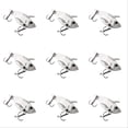 thumbnail image 1 of 5/10PC Metal Fishing Lures Hard Blade Baits Spinner Metal Spoon Swimbaits for Trout Walleye Crappie Bass Pike Freshwater and Saltwater Fishing, 1 of 9
