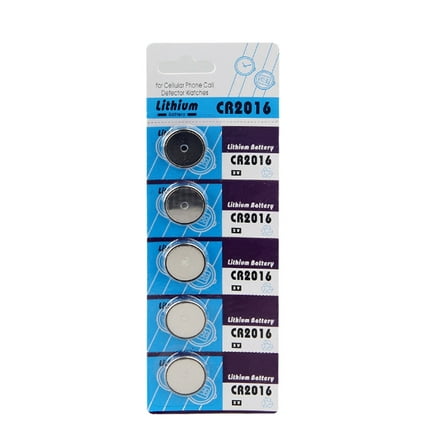 5/10PCS CR2016 Button Cell Batteries Coin Battery Long-Lastings CR2016 3V for Electronic Device