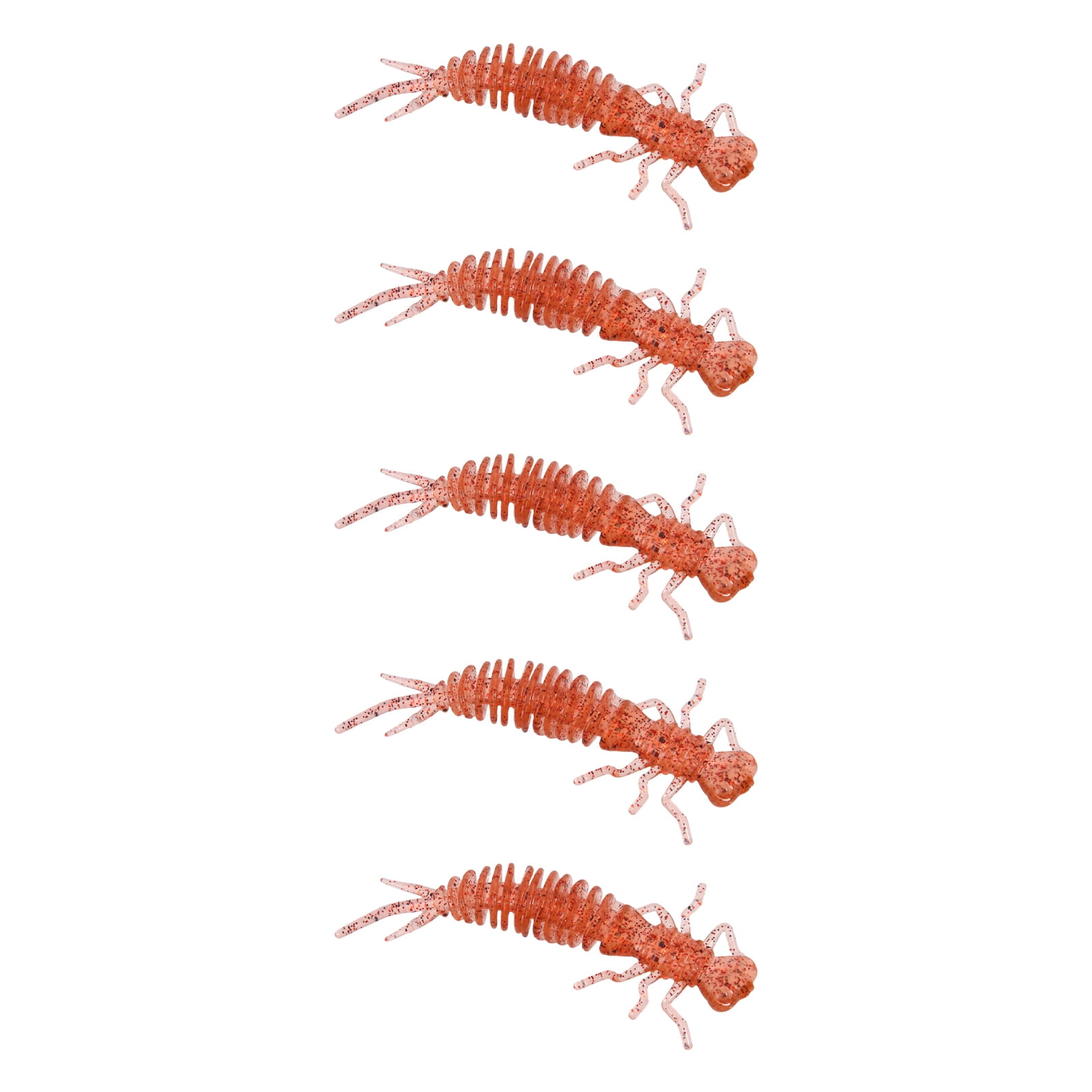 5/10PCS Freshwater Fishing Lure Soft Artificial Swimbait Floatings Lure ...