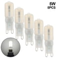 thumbnail image 1 of 5/10PCS LED Bulb 5W G9 Light Bulb Dimmable AC 220V LED Lamp Milky White Cover, 1 of 3