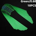 thumbnail image 1 of 5/10PCS Powerful Hunting Kit Outdoor Replacement Accessory Flat Elastic Band For Slingshot Catapult Latex Tape Natural Rubber 10PCS GREEN/0.60, 1 of 8