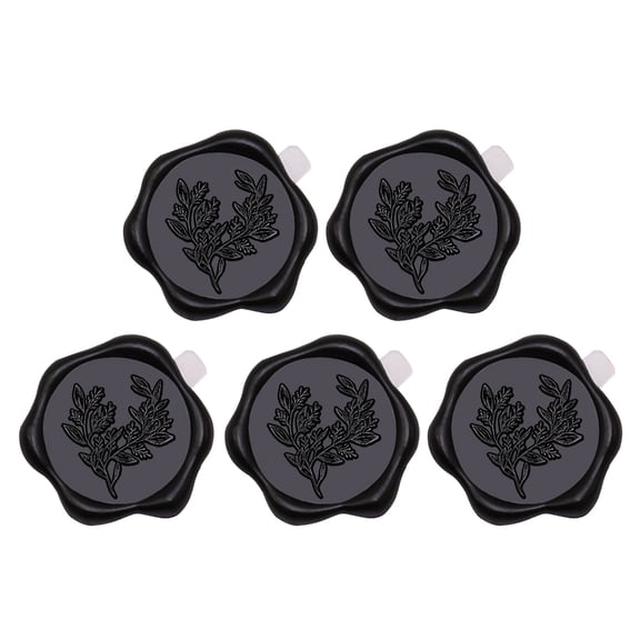 5/10Pcs Antique Seal Stamp Sticker for Envelope Invitation Card Scrapbooking