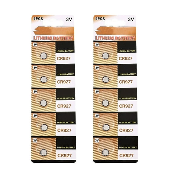 5/10Pcs CR927 3V Lithium Button Cell Battery for Watches Temperature Sensors Water Bottles Remote Controllers Toy