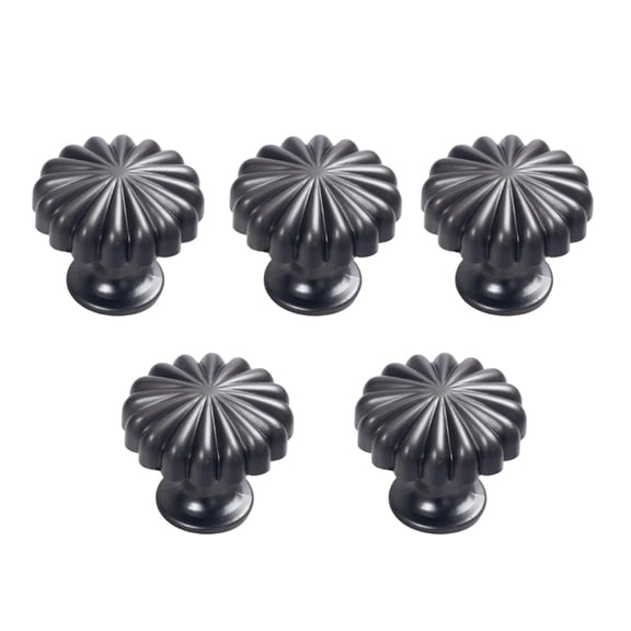 5/10Pcs Modern Wardrobe Knob Aluminum Alloy Cabinet Drawer Handle Cupboard Pulls Pumpkin Furniture Decoration Enduring