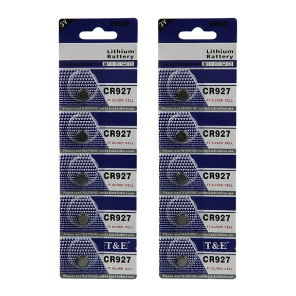 5/10Pcs Portable CR927 Button Cell Batteries CR 927 Coin Cell Battery 3V Lithium Batteries for DIY Projects and Crafts