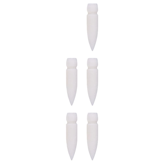 5/10Pcs Soft Brush Tip for Acrylic Marker Replaceable Tip 1mm-5mm Line Wide Liquid Acrylic Marker Replacement Brush Tip