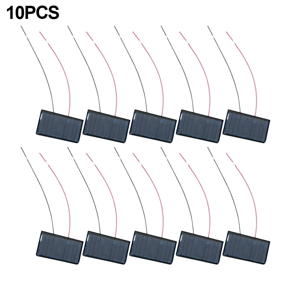 Mini Pannelli Solari 2V 160mA - 10 Pezzi, 50x50 Mm, Per Progetti Fai-da-te E Giocattoli - Foto 9