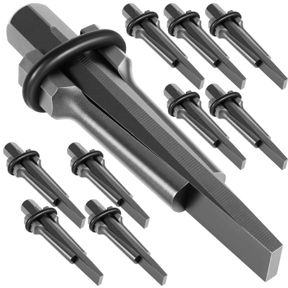 5/10Pcs Stone Splitter Heavy Duty Steel Rock Splitters 5/8 Inch Stone Splitter Hand Tools Concrete Rock Stone Splitter Multipurpose Stone Splitting Tools for Rocks Granite Concrete