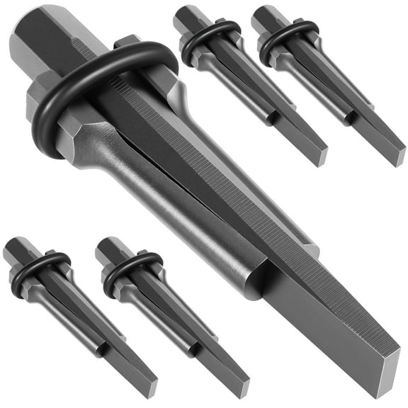 5/10Pcs Stone Splitter Heavy Duty Steel Rock Splitters 5/8 Inch Stone Splitter Hand Tools Concrete Rock Stone Splitter Multipurpose Stone Splitting Tools for Rocks Granite Concrete