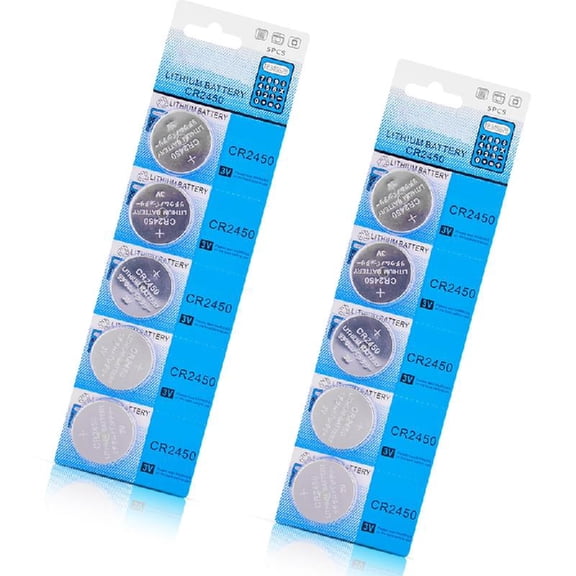 5/10Pieces CR2450 Lithium Batteries Button Cell For Small Electronics And Toy