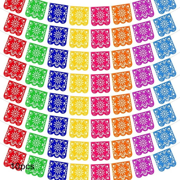 5-10pcs Fiesta Party Decorations Banner Mexican Party Decorations Banner, Mexican Themed Party Decorations,Cinco de Mayo Party Decoratio