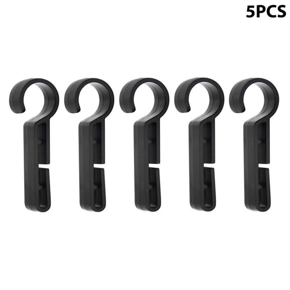 5/10pcs Plastic Helmet Clips Attachment Head Light Clamps Black Set Headlamp Hard Hat Safety Cap Hook Outdoor Tools