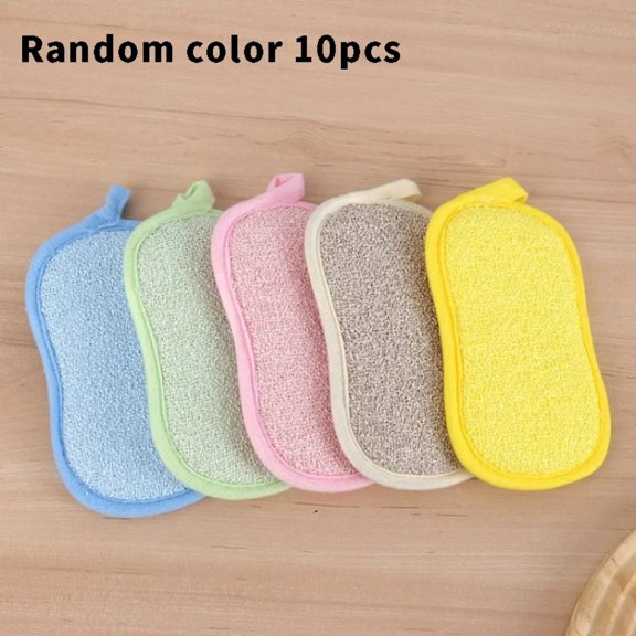 5/10pcs Reusable Washable Sponges Magic Sponge Eraser Kitchen Sponge Cleaning Product Gadgets Tools Kitchen Tools Accessories