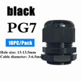 thumbnail image 1 of 5/10x Waterproof Cable Gland IP68 PG7-PG36 Nylon Connector, 1 of 8