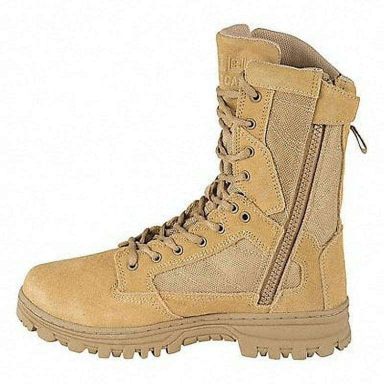 5.11 Boots 11R Coyote Lace Up and Zipper PR 12347 Walmart
