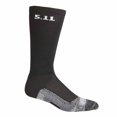 thumbnail image 1 of 5.11 Tactical Level I 9-Inch Socks, Multi-Polyester Construction, Moisture-Wicking, Black, L, Style 59048, 1 of 2